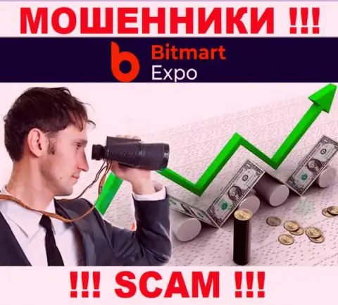 На информационном ресурсе лохотронщиков Bitmart Expo Вы не разыщите материала о регуляторе, его нет !!!