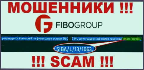 Запомните, Fibo Group - это профессиональные мошенники, а лицензия на их web-портале это ширма