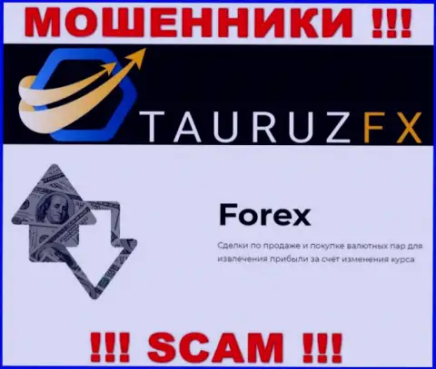 Форекс - это то, чем промышляют мошенники TauruzFX