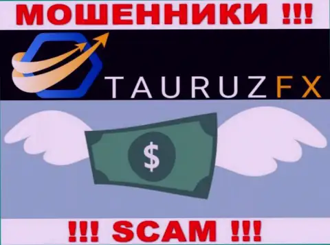 Брокерская организация TauruzFX Com промышляет только на ввод вложений, с ними Вы ничего не сможете заработать