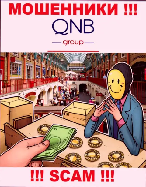 Обещания получить доход, расширяя депозит в брокерской конторе QNB Group - это РАЗВОДНЯК !