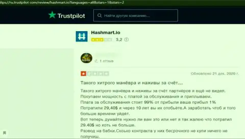 В организации HashMart действуют internet мошенники - правдивый отзыв жертвы