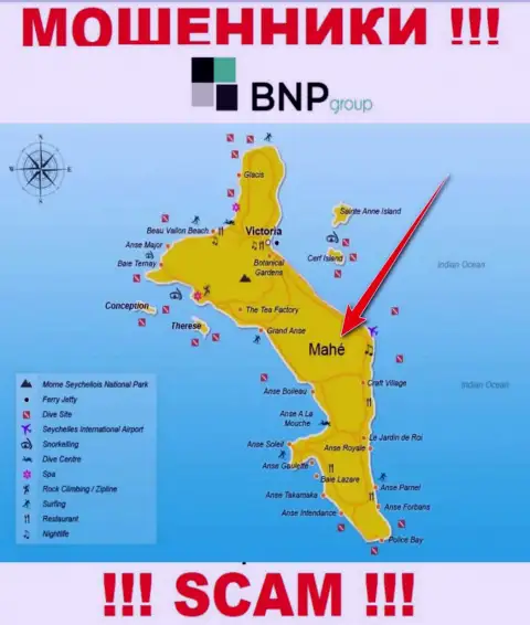 BNPLtd расположились на территории - Mahe, Seychelles, остерегайтесь совместной работы с ними